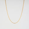 18k Small Curb 3mm Chain 2.86g