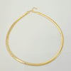 18K YELLOW GOLD STRETCH NECKLACE