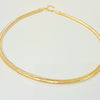 18K YELLOW GOLD STRETCH NECKLACE