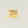 18K TRI-GOLD RETRACTABLE RING