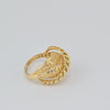 18K Gold Chain S7.75 Ring 4.6g