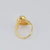 18K Gold Lace S7.75 Ring 4.17g