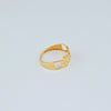 18K Gold  Infinity S5.25 Ring 1.2g