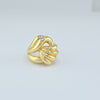 18K Gold Brushed S7 Ring 4.4g
