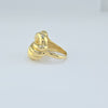 18K Gold Brushed S7 Ring 4.4g