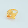 18K Gold Big Flower S8 Ring