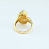 18K Gold ABSTRACT S8.75 Ring 6g