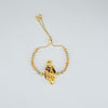 18K Gold Big Panther Bracelet 12.45g