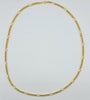 18K Gold Slim Figaro Chain 10.8g