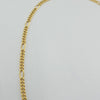 18K Gold Slim Figaro Chain 10.8g