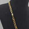 18k Curb 7mm Chain 19.6g