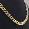 18k Curb 8mm Chain 19.2g