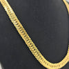 18K Gold Large Tight Curb 9.6mm Chain 17g