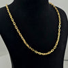 18K Gold Large Paperclip 6.3mm Chain 9.5g