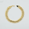 18K Gold Tight Curb Bracelet 7g