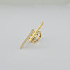 18K Gold Geometrical Double Line S7 Ring 3.8g