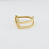 18K Gold J Green S7 Ring 2.7g