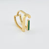 18K Gold J Green S7 Ring 2.7g