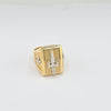 18K Gold Sword S12 Ring 13g