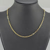 18K Gold Paper Clip Chain 2.2g