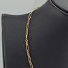18K Gold Paper Clip Chain 2.2g