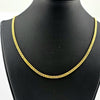 18K Gold Curb Chain 4.02mm Small 8.8g