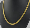 18K Gold large  Curb 5.35mm Chain 17.6g