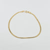 18k Flat Chain Bracelet 0.90g