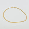 18k Flat Chain Bracelet 0.90g