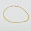 18k Flat Chain Bracelet 0.90g