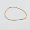 18k Herringbone 3mm Bracelet 4.1g