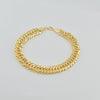 18K Gold Large Curb Bracelet 6.7g