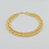 18K Gold Large Curb Bracelet 6.7g