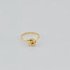 18K Gold Knott S7.75 Ring 1.3g