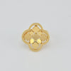 18K Gold Clover Flex S7 Ring 3.4g