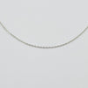 18K White  Gold Mini Link Chain 1.3g