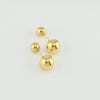 18k Barbell Stud Earrings 2.6