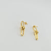 18K Gold Medium Hardwear Earrings 2.6g