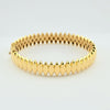 18K Gold Spiked 12mm Bangle 17.5g