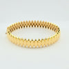 18K Gold Spiked 12mm Bangle 17.5g