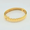 18K Gold Spiked 12mm Bangle 17.5g