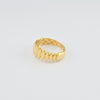 18K Gold Spiked S6.5 Ring 2.2g