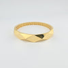 18K Hex Bangle 15.8g