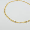 18K Gold 6.3mm  Curb Chain 2