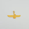 18K Gold Faravahar Pendent 6.7g