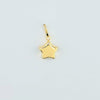 18K Gold  3D Star Pendant 1.2g