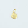 18k Seashell Pendant 1.0g
