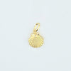 18k Seashell Pendant 1.0g