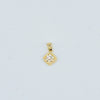 18k Mini Spade Pendant 0.30g