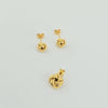 18K Gold Love Knott Set 1.6g